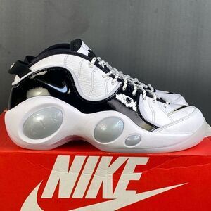 Nike Air Zoom Flight 95 'Black Patent' sneaker shoes mens size 9.5